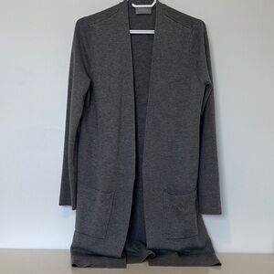 Cyrus Charcoal Open Front Blazer